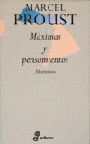 Máximas y pensamientos