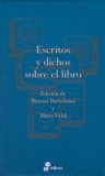 Escritos y dichos sobre el libro